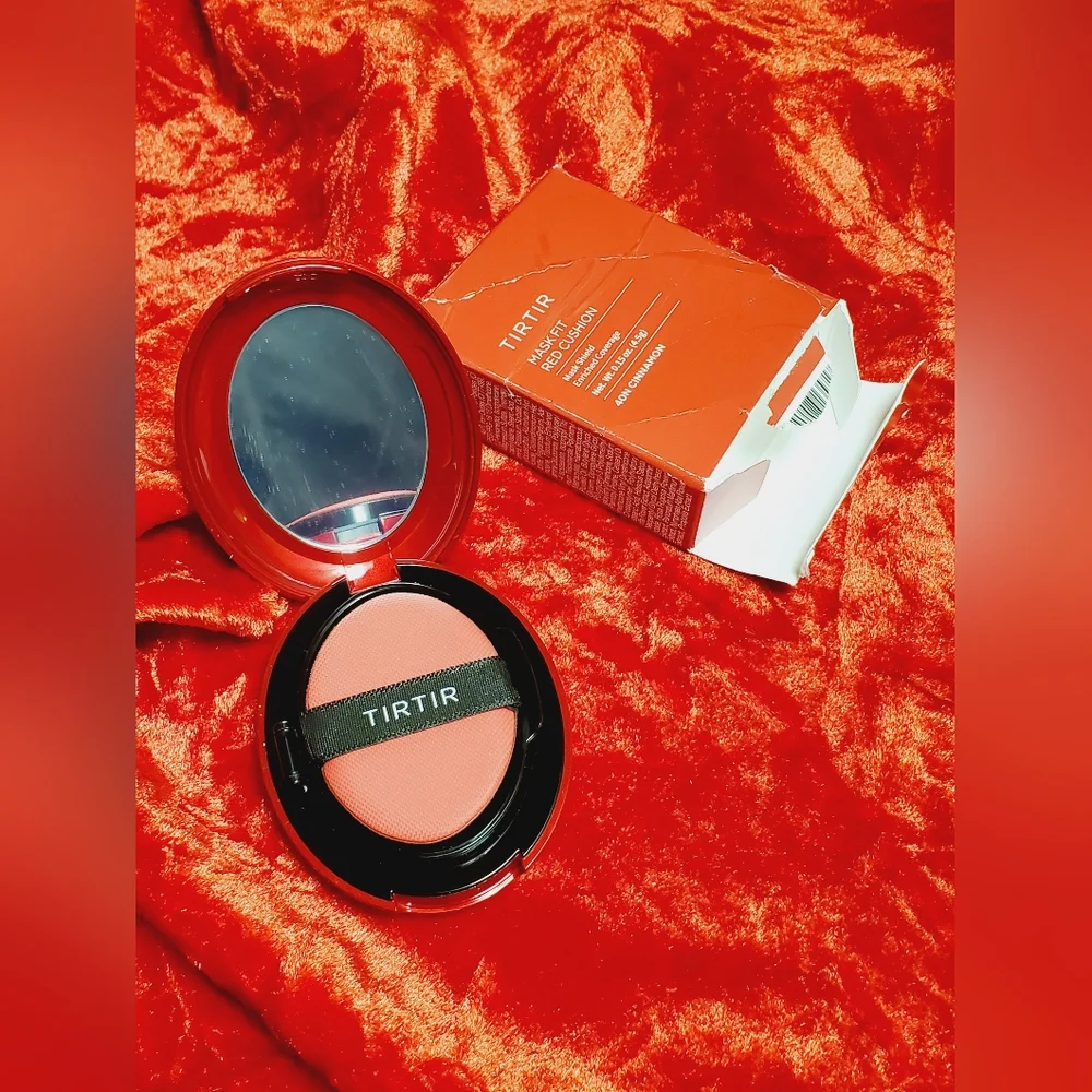 TirTir 40N Cinnamon Mask Fit Red Cushion Mask Shield Enriched Coverage .15oz